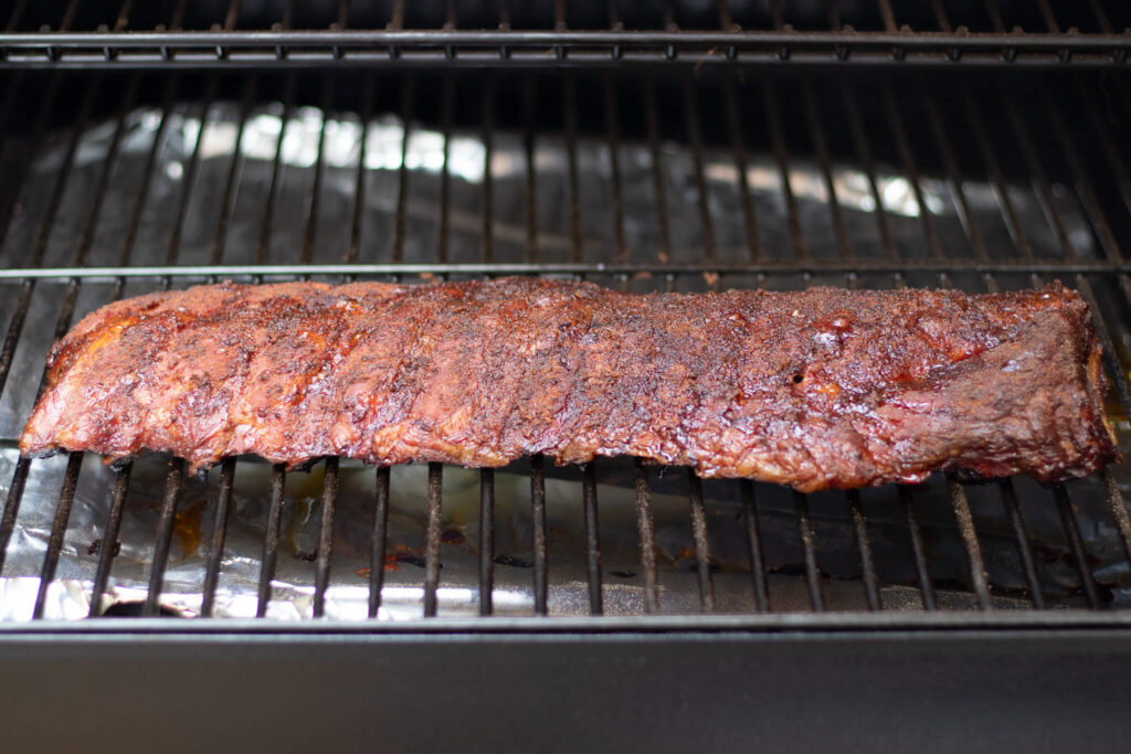 ribs on a traeger